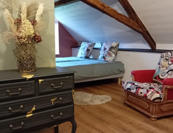 chambre sous les combles